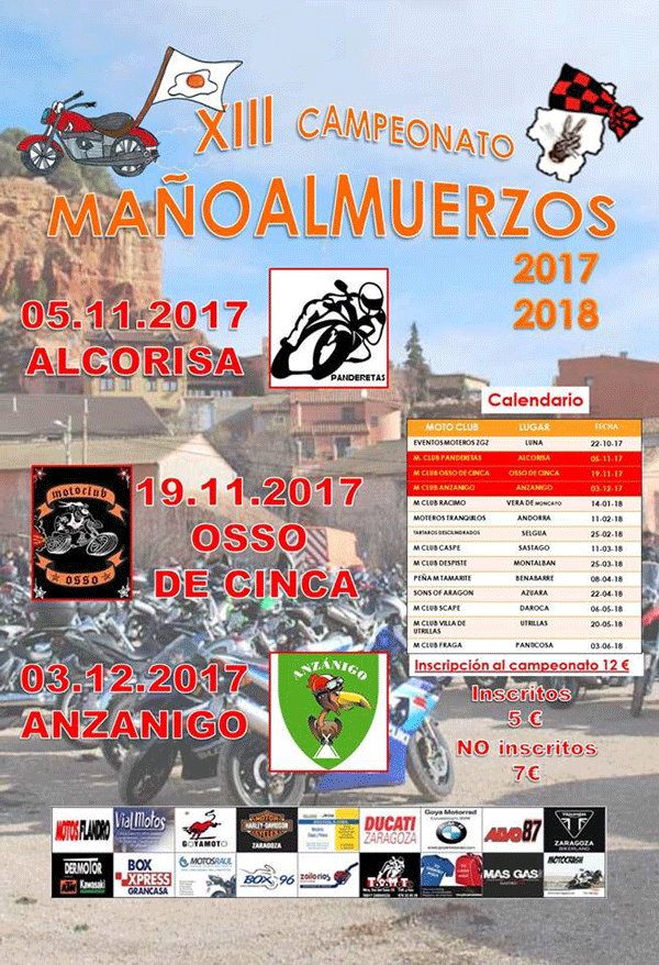Mañoalmuerzo M. Club Anzánigo 3 de Diciembre 2017